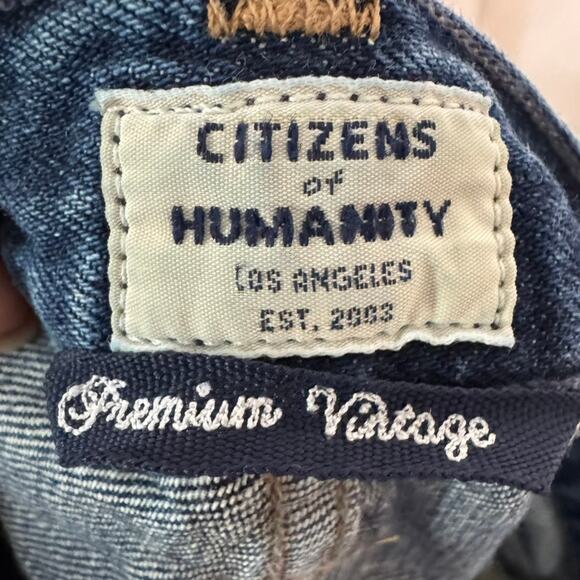 Citizens of Humanity Premium Vintage Jeans 32 Selvedge Made in USA - Picture 6 of 10